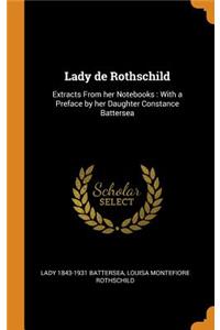 Lady de Rothschild