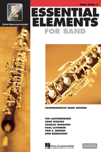Essential Elements for Band - Book 2 with Eei: Oboe Book/Online Media