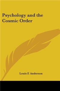 Psychology and the Cosmic Order