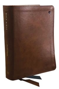Net Bible, Journal Edition, Leathersoft, Brown, Comfort Print