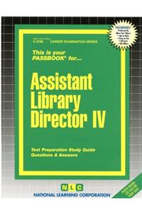 Assistant Library Director IV