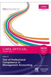 CIMA Official Study Text Test of Professional Competence in Management Accounting