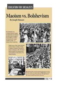 Maoism Vs. Bolshevism