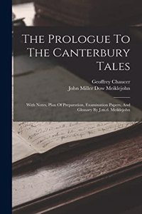 Prologue To The Canterbury Tales