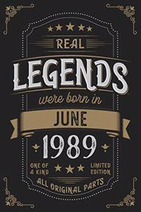 Real Legends were born in June 1989