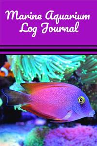 Marine Aquarium Log Journal