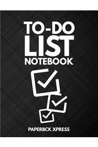 To Do List Notebook