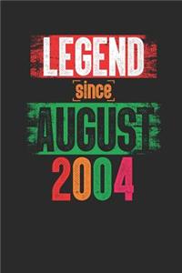 Legend Since August 2004