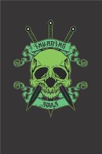 Skull Invading Soul Notebook Journal