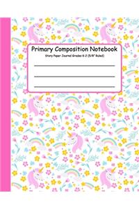 Primary Composition Notebook Story Paper Journal