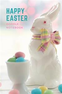 Happy Easter Doodle Notebook