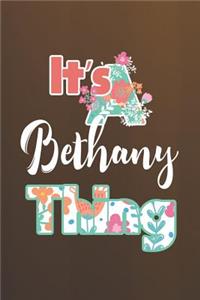 It's Bethany Thing