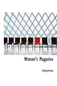 Watson's Magazine