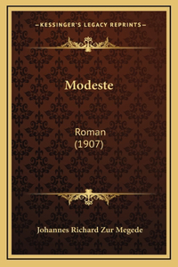 Modeste: Roman (1907)