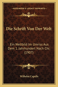 Die Schrift Von Der Welt