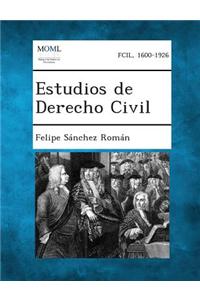 Estudios de Derecho Civil