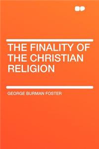 The Finality of the Christian Religion