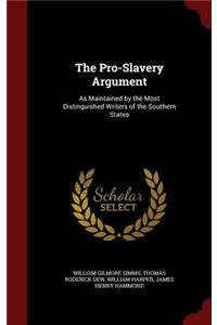 The Pro-Slavery Argument