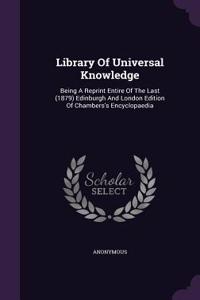 Library of Universal Knowledge