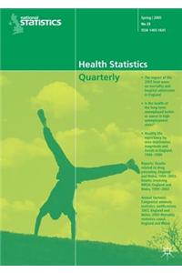 Health Statistics Quarterly 25, Spring 2005