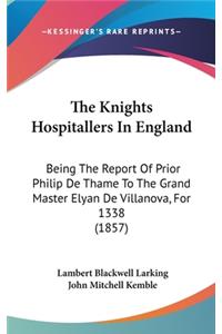 Knights Hospitallers In England