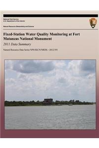 Fixed-Station Water Quality Monitoring at Fort Matanzas National Monument