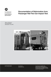 Documentation of Deformation from Passenger Rail Two-Car Impact Test