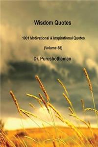 Wisdom Quotes (Volume 58)