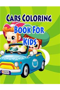 Cars Coloring Book For Kids: Coloring Pages for Kids