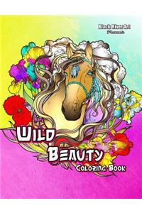 Wild Beauty Coloring Book