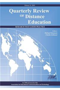 Quarterly Review of Distance Education Volume 10 Book 2009