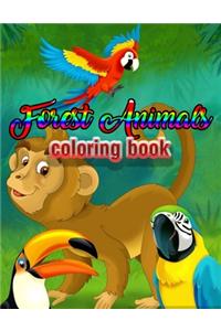 Forest Animals coloring book