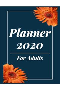 Planner 2020 for Adults