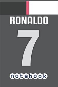 Ronaldo 7 notebook