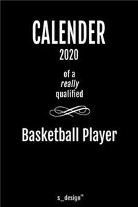 Calendar 2020 for Basketball Players / Basketball Player