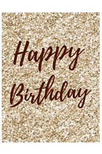 Happy Birthday Notebook Journal