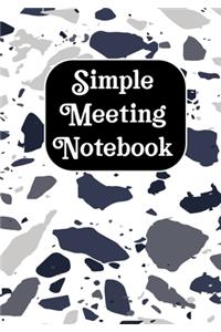 Simple Meeting Notebook