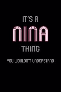 It's A Nina Thing, You Wouldn't Understand