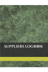 Suppliers logbook