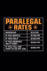 Paralegal Rates