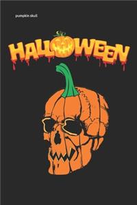 pumpkin skull