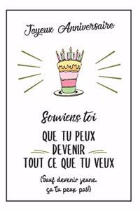 Bon Anniversaire Carnet De Notes Pour Elle