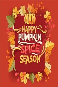 Happy Pumpkin Spice Season