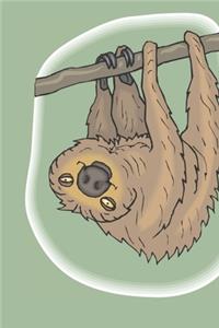 Sloth Composition Notebook