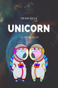 Unicorn Coloring book for kids age 4-8
