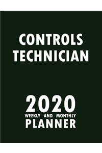 Controls Technician 2020 Weekly and Monthly Planner