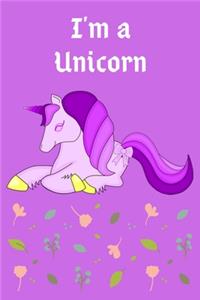 I'm a Unicorn notebook