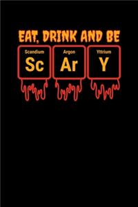 Eat, Drink And Be Scary Scandium Argon Yttrium