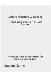 Letter Formation Workbook