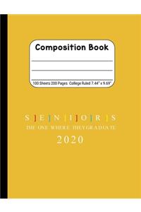 Seniors The One Where They Graduate 2020